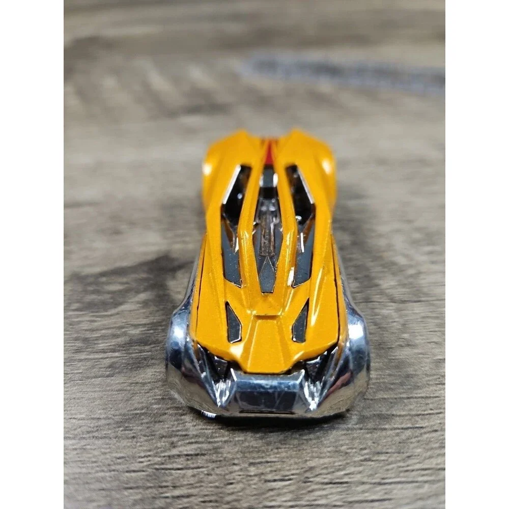 Hot Wheels Split Vision Yellow  Diecast 1/64 Mattel Loose Toy Car